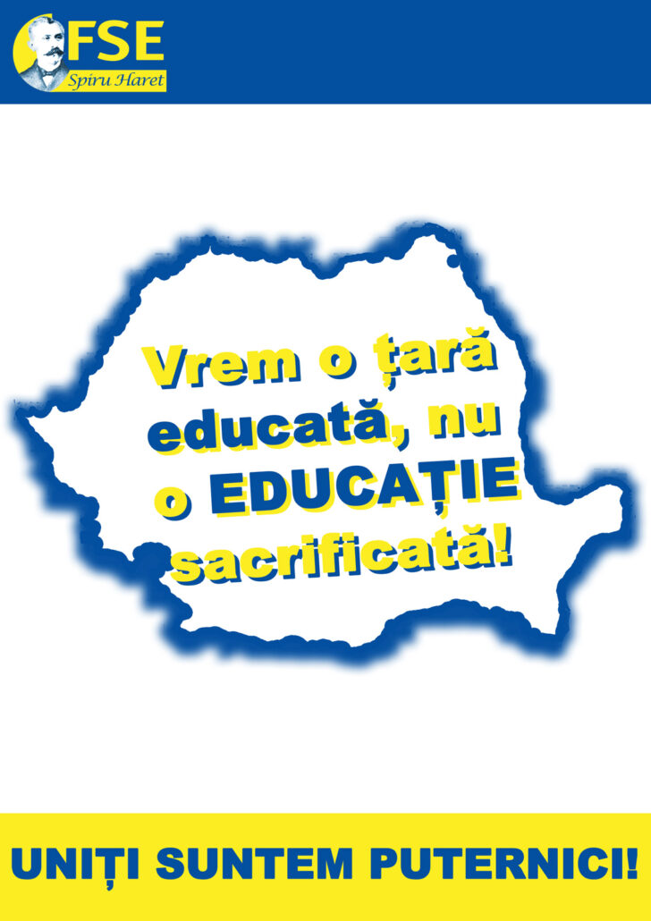 Proteste FSE Spiru Haret Romania